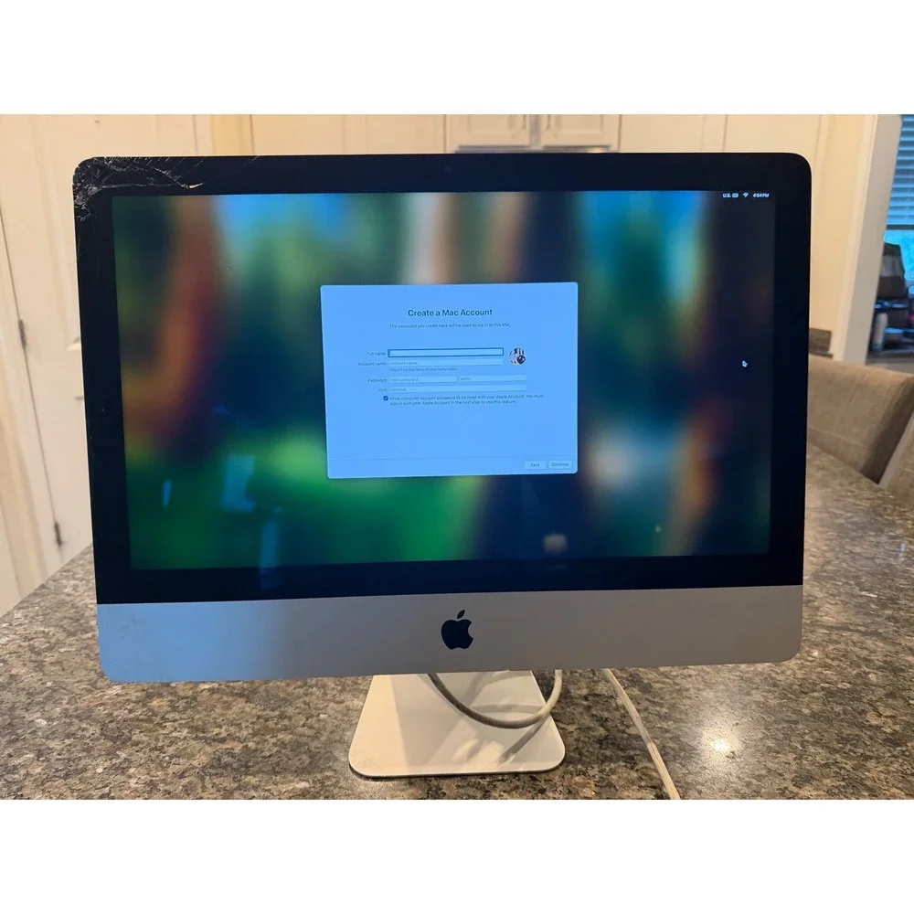 Apple iMac 21.5 A1418 All-in-One Desktop Computer Silver Fresh macOS Install‎